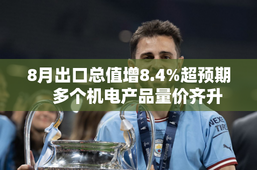 8月出口总值增8.4%超预期    多个机电产品量价齐升