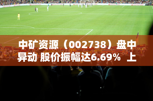 中矿资源（002738）盘中异动 股价振幅达6.69%  上涨7.19%（09-11）