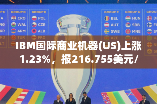 IBM国际商业机器(US)上涨1.23%，报216.755美元/股